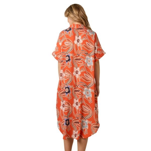 Floral Print Casual Summer Dress for Women - Short Sleeve and Loose Fit, Comfortable & Stylish (3)
